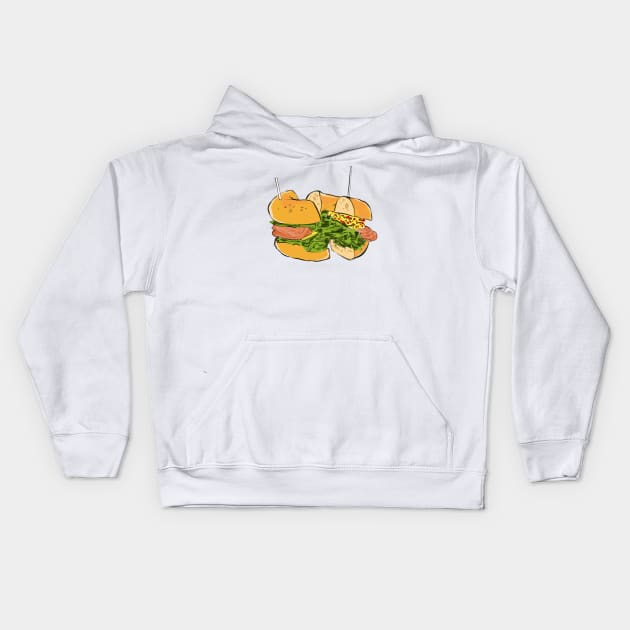 Bagel Kids Hoodie by Just beautiful